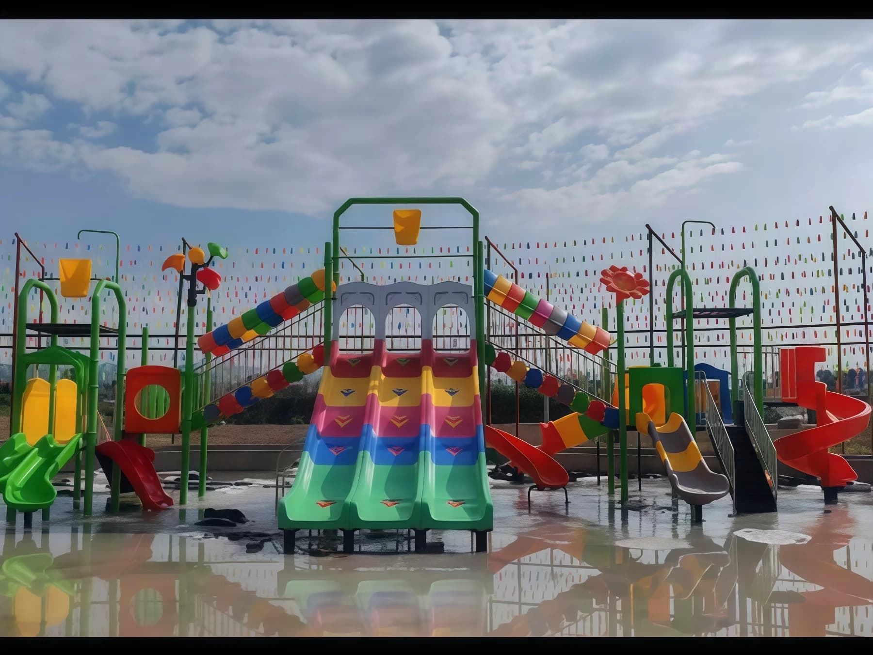 Pemasangan Playground di Bali